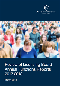 Annual functions report 2019 cover image