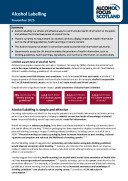 Alcohol Labelling Briefing November 2025